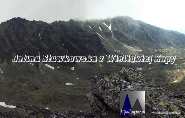 Dolina Sławkowska z Wielickiej Kopy